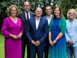 Het nieuwe college (foto: Provincie Noord-Brabant)