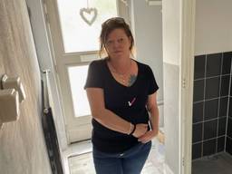 Terwijl het huis van Dorothé al opgeleverd had moeten zijn, ontbreekt het toilet nog (foto: Rochelle Moes).