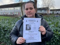 Mandy zoekt al dagenlang naar hondje Binky