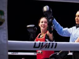 Jaimely Pruijmboom pakte de wereldtitel (foto: Brahim Farssi).