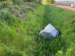 Het gedumpte vat in Bergen op Zoom (foto: Jeroen Stuve/SQ Vision).