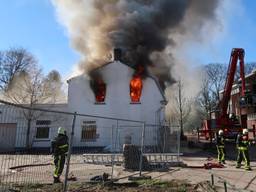 Brand in sloopwoning Gilze