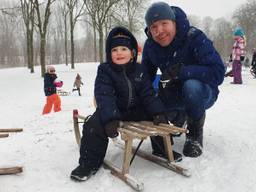 Sneeuwpret in Eindhoven (foto: Lola Zopfi)