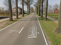 Het ongeluk gebeurde op de Veghelsedijk in Erp (beeld: Google Maps).