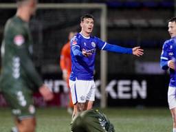 Jizz Hornkamp van FC Den Bosch tijdens het duel met FC Emmen (foto: OrangePictures).