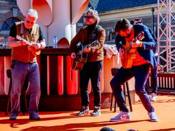 The Streamers op Koningsdag 2021 (foto: ANP).