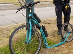 Aanrijding met step (Foto: Harrie Grijseels / Persbureau Heitink).