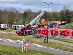 Brandweer over het gevaar van de kapotte gasleiding in Eindhoven