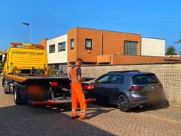 De achtervolgde auto (foto: Jeroen Stuve - SQ Vision Mediaprodukties).