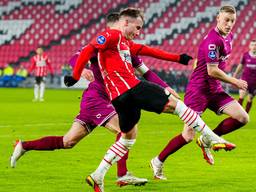 Mario Götze tegen Go Ahead Eagles (foto: OrangePictures).