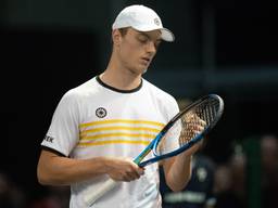 Van Rijthoven in actie op het ABN AMRO Open (Foto: OrangePictures)