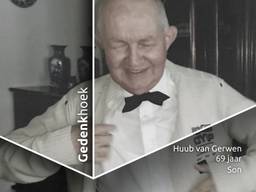 Vader en opa Huub van Gerwen.