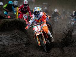 Jeffrey Herlings in Faenza voor zijn val.