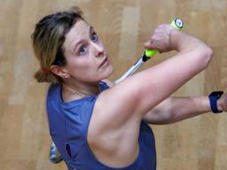 Tessa ter Sluis is een professioneel squashspeelster (foto: Thijs Ronhaar).