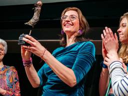 Sofie van de Waart wint de Vrouw in de Media Award 2023 (foto: Emma Pot)