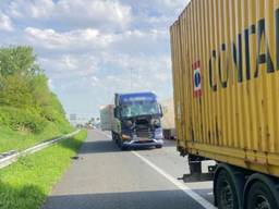 Het ongeluk op de A27 (foto: Rijkswaterstaat).