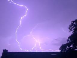 Onweer in Sint-Michielsgestel (archieffoto).