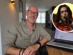 Jurgen Leijten, neef van gitarist, tekstschrijver en componist Ton Leijten (foto: Noël van Hooft/ ANP).