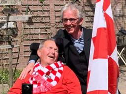 Jan en Geer vieren de winst. (Foto: Jan van Hoof)