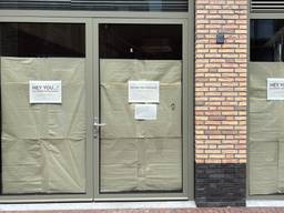 De aankondiging 'hier komt een coffeehop' zorgt voor veel verbazing in Berkel-Enschot (Foto: Imke van de Laar)