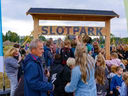 Het park werd drie weken geleden nog feestelijk geopend (foto: BPD via Studio040).