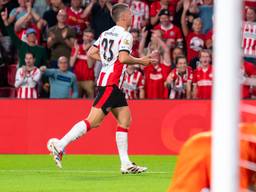 Joey Veerman met een doelpunt tegen Sparta Rotterdam (foto: Joris Verwijst/Orange Pictures).