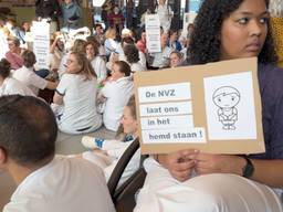 Zitactie in het Amphia Ziekenhuis in Breda.