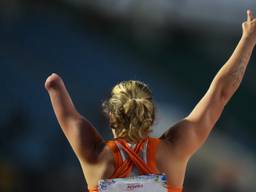 Marlène van Gansewinkel tijdens het WK 2024. (Foto: Kenichiro Ogane, ANP)