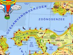 De luidieke landkaart (beeld: Brabants Burger Platform).