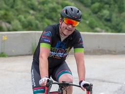 Marc bedwong 52 keer de Alpe d’Huez (eigen foto).