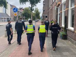 Een deel van het onderzoeksteam op pad (foto: gemeente Bergen op Zoom).