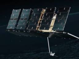 De eerste operationele satelliet van defensie (foto: defensie)