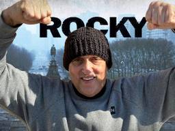 Jack de Koning voelt zich straks filmheld Rocky. 