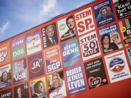 Verkiezingsposters in Helmond (foto: ANP).