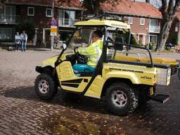 De ambu-gator wordt tijdens deze carnaval ingezet in Den Bosch (foto: Wilco van Wijk).