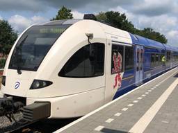 Deze dieseltrein van Arriva wordt over een paar jaar ingewisseld voor een elektrische trein (foto: Hans Janssen).
