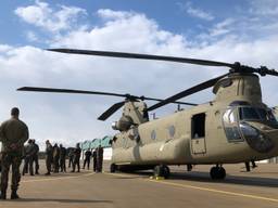 Chinook op vliegbasis Gilze-Rijen (foto: Willem-Jan Joachems).