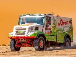 William de Groot in zijn racetruck (foto: ANP/Gerard Laurenssen)