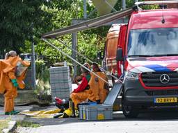 Verdachte damp uit container, acht huizen ontruimd