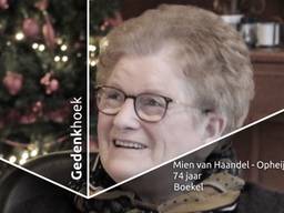 Mien van Haandel-Opheij genoot tijdens haar leven met volle teugen van de kleinkinderen.