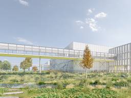 Een impressie van de ASML-campus op het BIC-terrein in Eindhoven (foto: ASML/NUDUS)