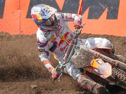 Jeffrey Herlings in Oss voor zijn schouderbreuk