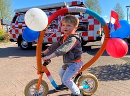 't Brabants Buske op pad op Koningsdag (foto: 2020)