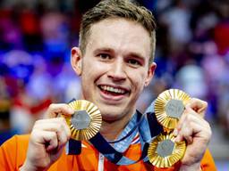 Drie keer goud in Parijs: de hattrick is compleet voor Harrie Lavreysen(archieffoto: ANP/Hollandse Hoogte).