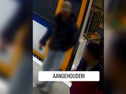 De aangehouden man (foto: politie Helmond / Facebook).