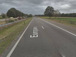 De Europaweg in Helmond (beeld: Google Streetview).