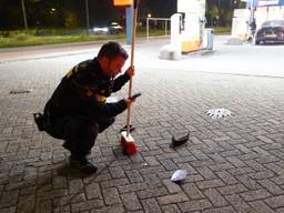 Politie bezig met haar onderzoek (foto: Bart Meesters/Persbureau Heitink).