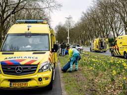Meisjes gewond bij aanrijding in Heikantlaan in Tilburg