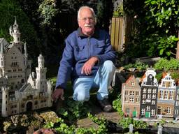 Jos (72) bouwt eigen fantasiewereld in zijn tuin