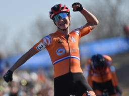 Marianne Vos weer wereldkampioen (foto: ANP).